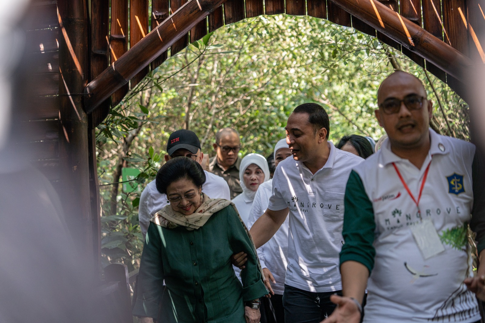 Lantamal V Saksikan Peresmian Kebun Raya Mangrove Surabaya