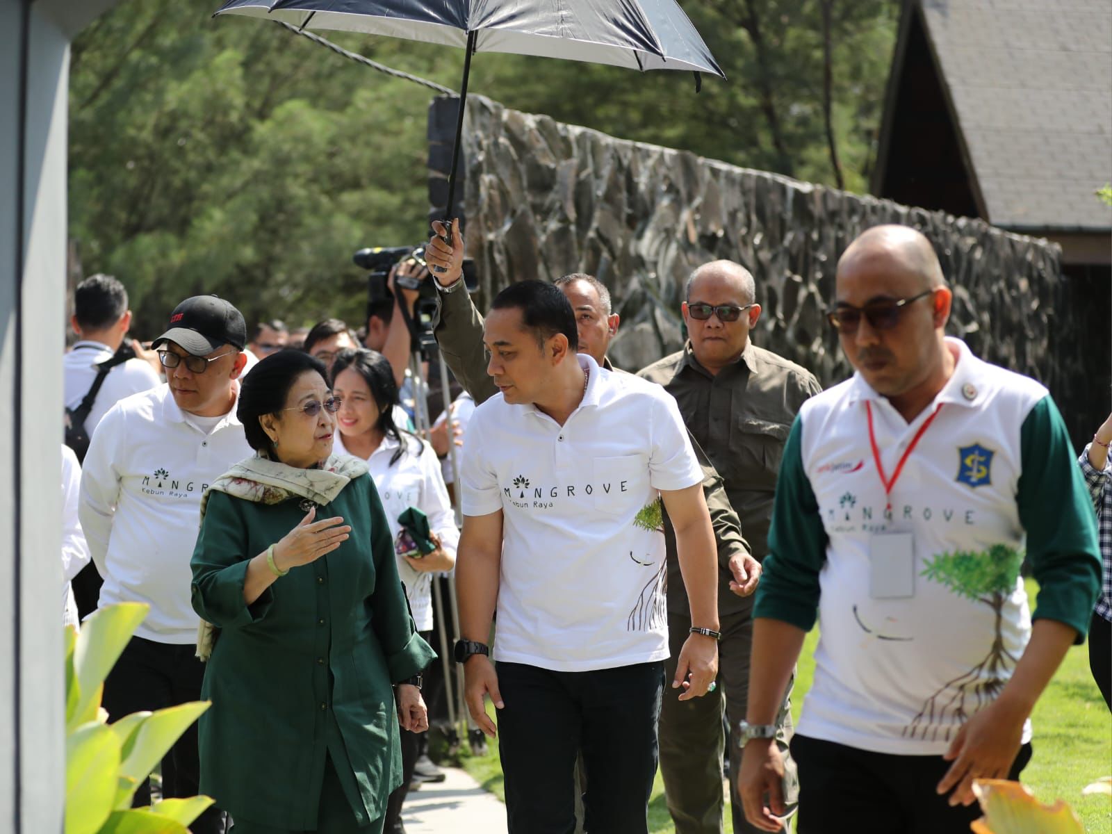 Kebun Raya Mangrove Surabaya Diresmikan Presiden RI ke-5 Megawati Soekarnoputri