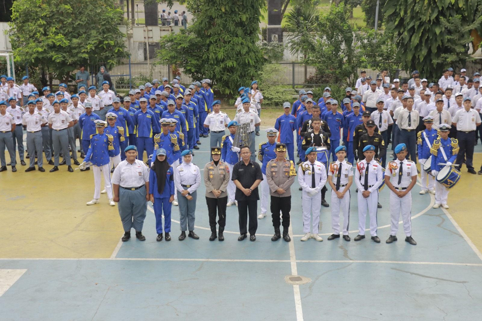 Wujudkan Generasi Emas 2045, Polres Pelabuhan Tanjungperak Sosialisasi Penguatan Karakter di 11 Sekolah