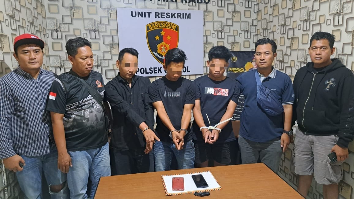 Masyarakat Gempol Pasuruan Dibikin Gempar, tiga Pemuda digelandang Polisi