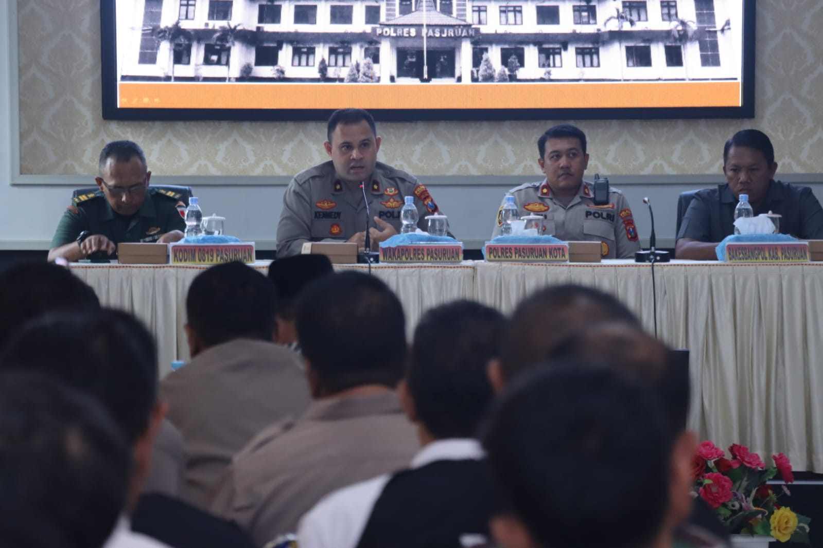 Polres Pasuruan Gelar Rakor Lintas Sektoral Menjelang Pengesahan Warga Baru PSHT