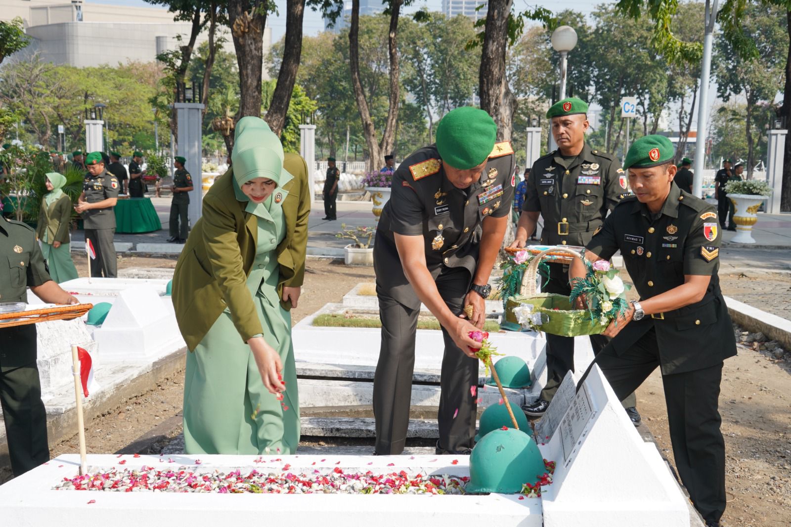 Ziarah Rombongan dalam Rangka HUT ke 57 Korem 084/Bhasakara Jaya