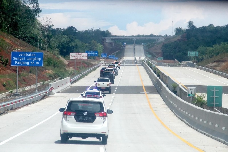 Asyik, Jalan Tol Bengkulu-Taba Penanjung Diresmikan Jokowi Hari Ini