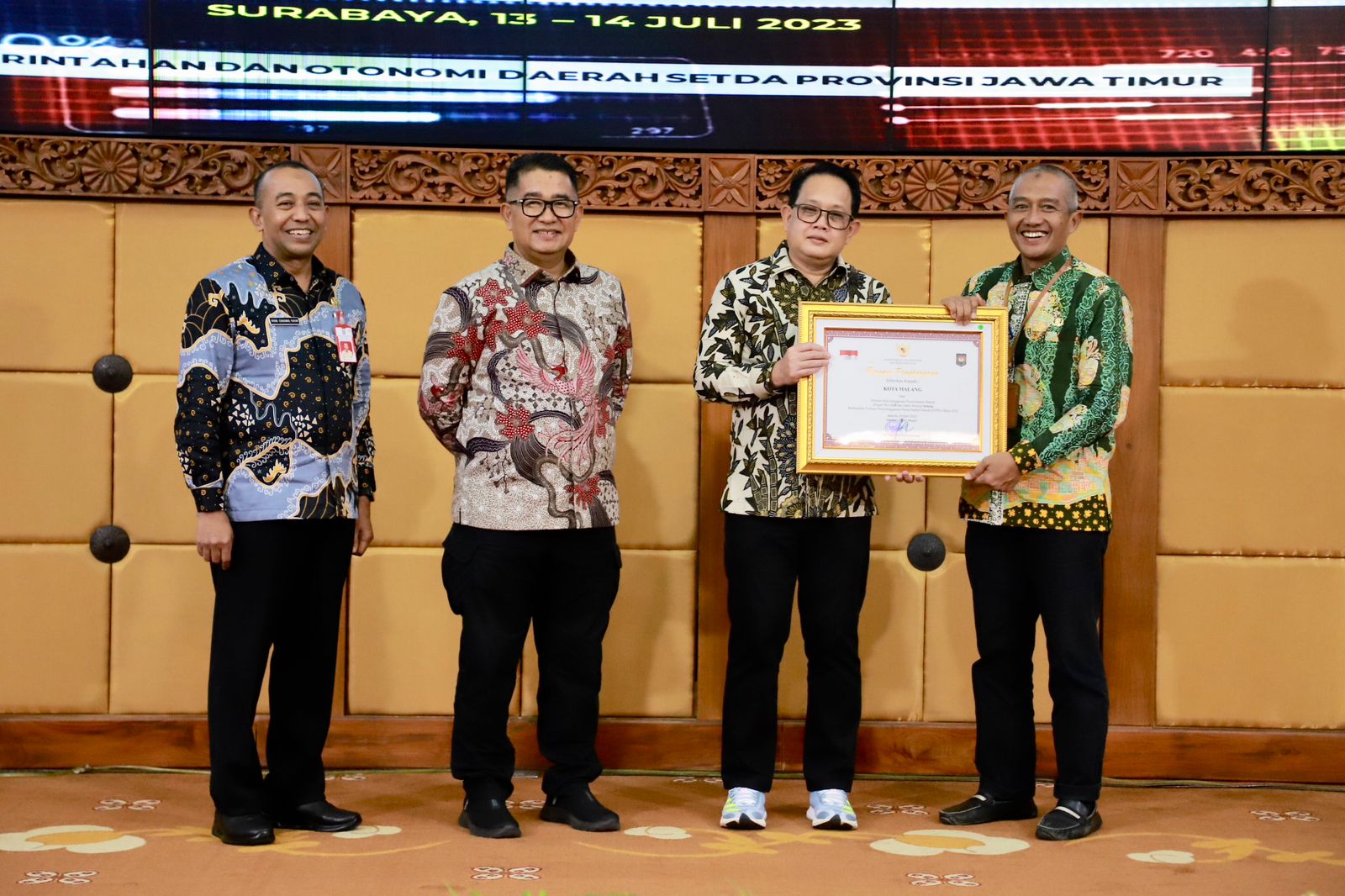 Evaluasi Uji Petik EPPD Terhadap LPPD, Sekdaprov Jatim: Tingkatkan Kinerja Pemerintah Daerah