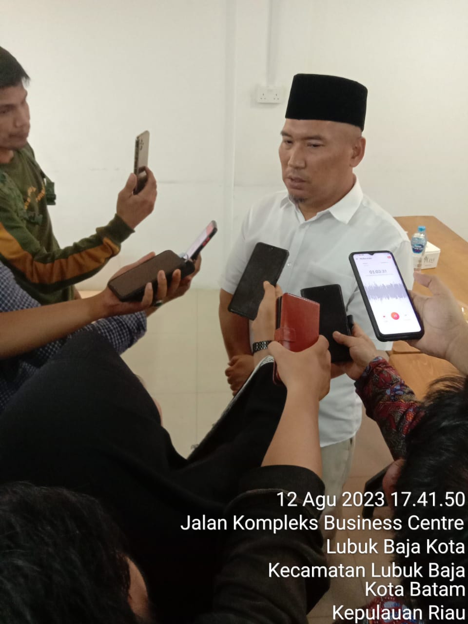 Ketua DPC Partai Gerindra kota Batam Nyanyang Haris Pratamura Target kan 9 kursi untuk DPRD kota Batam periode akan datang