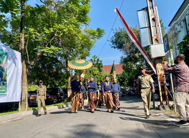 Pemerintah Kota Yogyakarta Gelar Prosesi Jamasan Pusaka Tombak Kyai Wijoyo Mukti