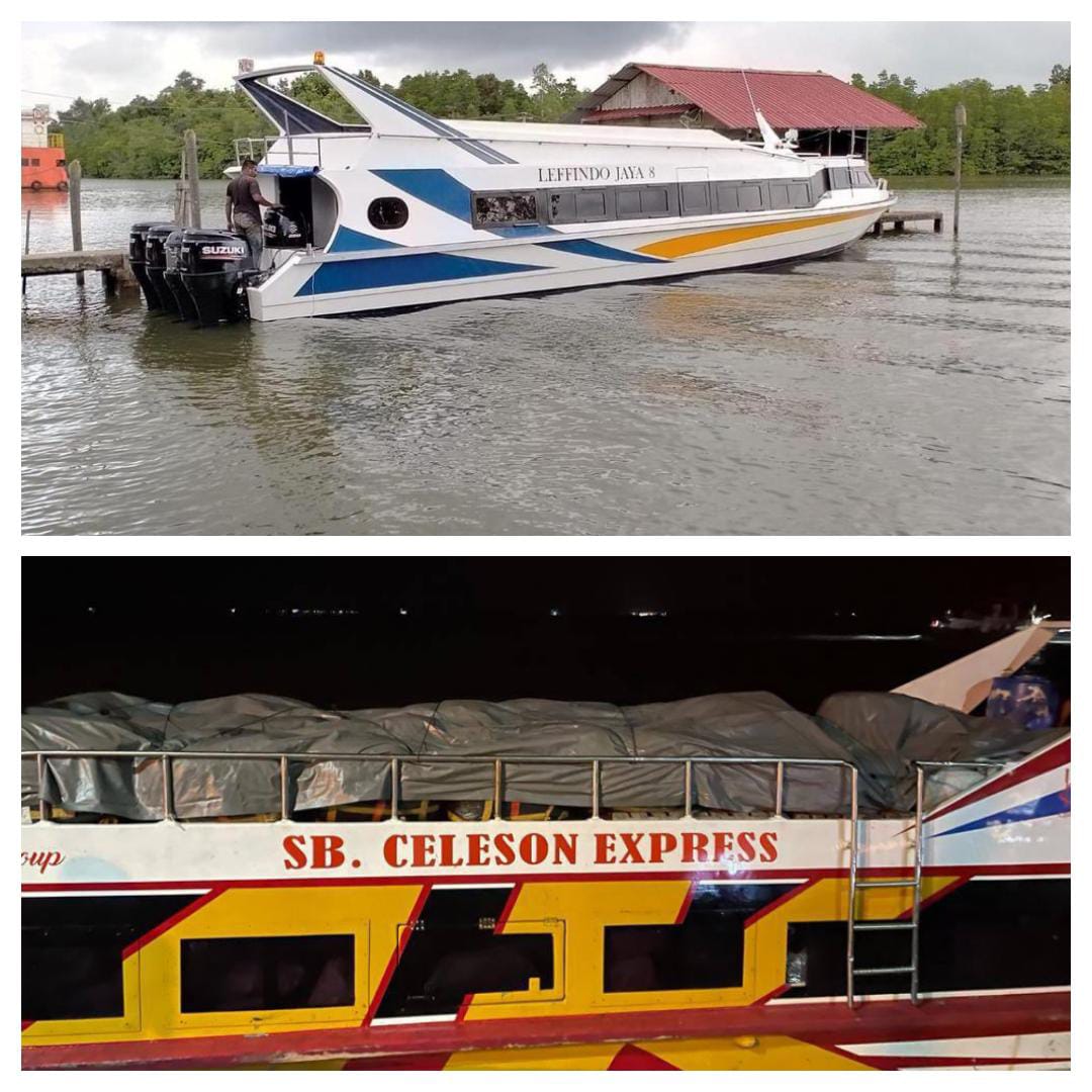 Diduga Bermuatan Balpres, Kapal SB. Leffindo Jaya dan SB.Celeson Express Ditahan DJBC Karimun