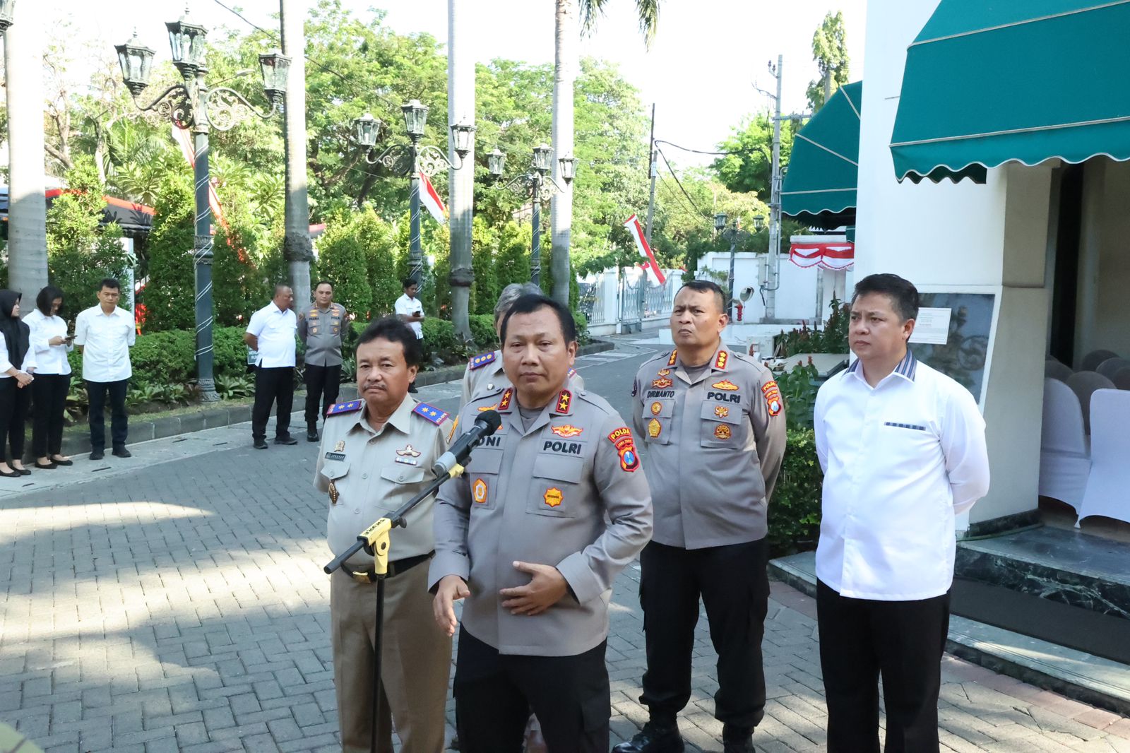 Momentum Polisi Istimewa, Kapolda Jatim Tegaskan Gedung Wismilak Adalah Aset Negara