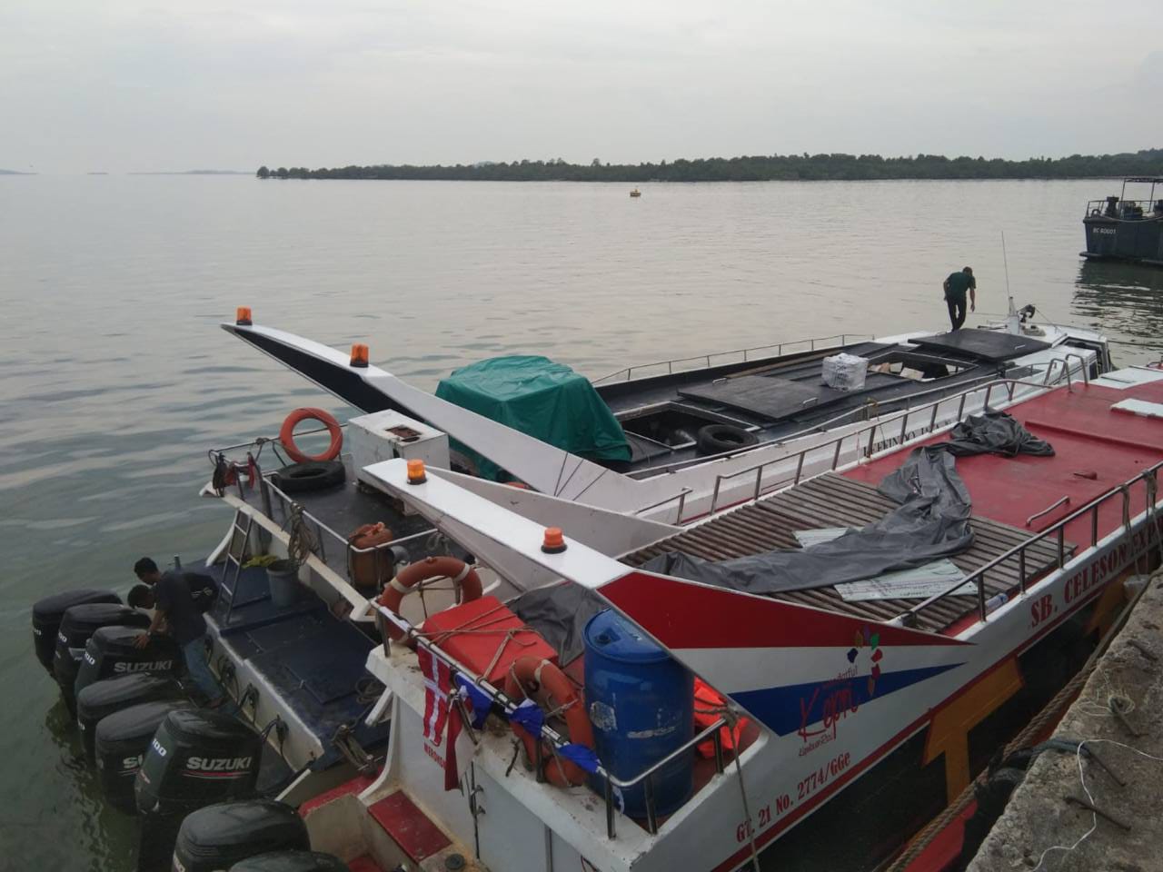 Apresiasi DJBC Kanwil Karimun, Reaksi Cepat Tahan Kapal Penumpang Bermuatan Balpres didalam Cargo