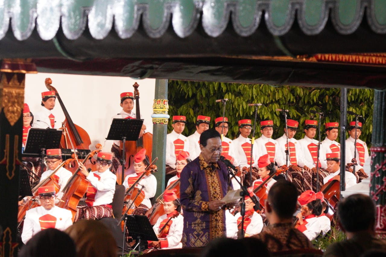 Meriahkan HUT RI ke 78, Konser Kamardikan Yogyakarta Royal Orchestra di Gelar di Bangsal Pancaniti Kraton