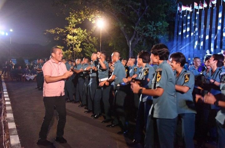 Malam Pengantar Tugas Siswa Dikmaba TNI AL Angkatan XLII/2 TA 2023 Kodikopsla dan Kodikdukum Kodiklatal