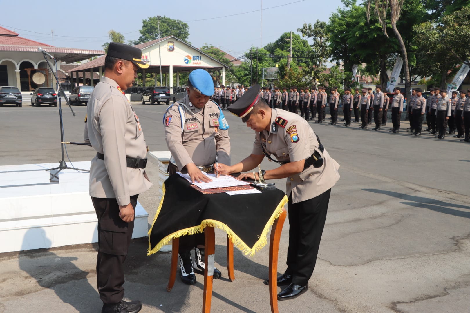 Momentum Baru, Polres Pasuruan Kota Menyambut Pejabat Baru dengan Serah Terima Jabatan yang Meriah