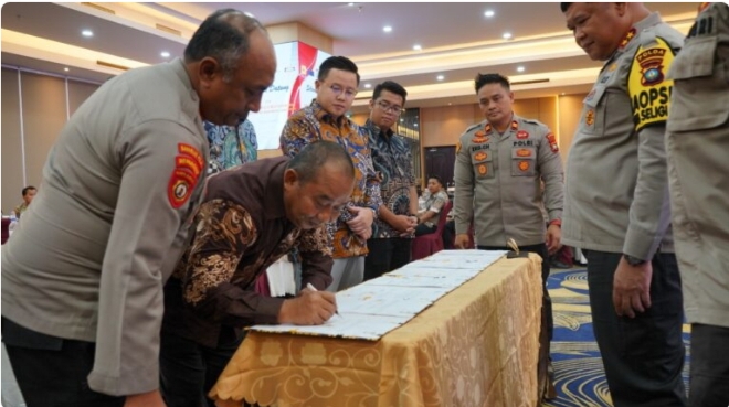 PLN Batam dan Polda Kepri Saling Jalin Bersinergi Serta Memastikan Objek Vital Nasional Aman dan Terkendali