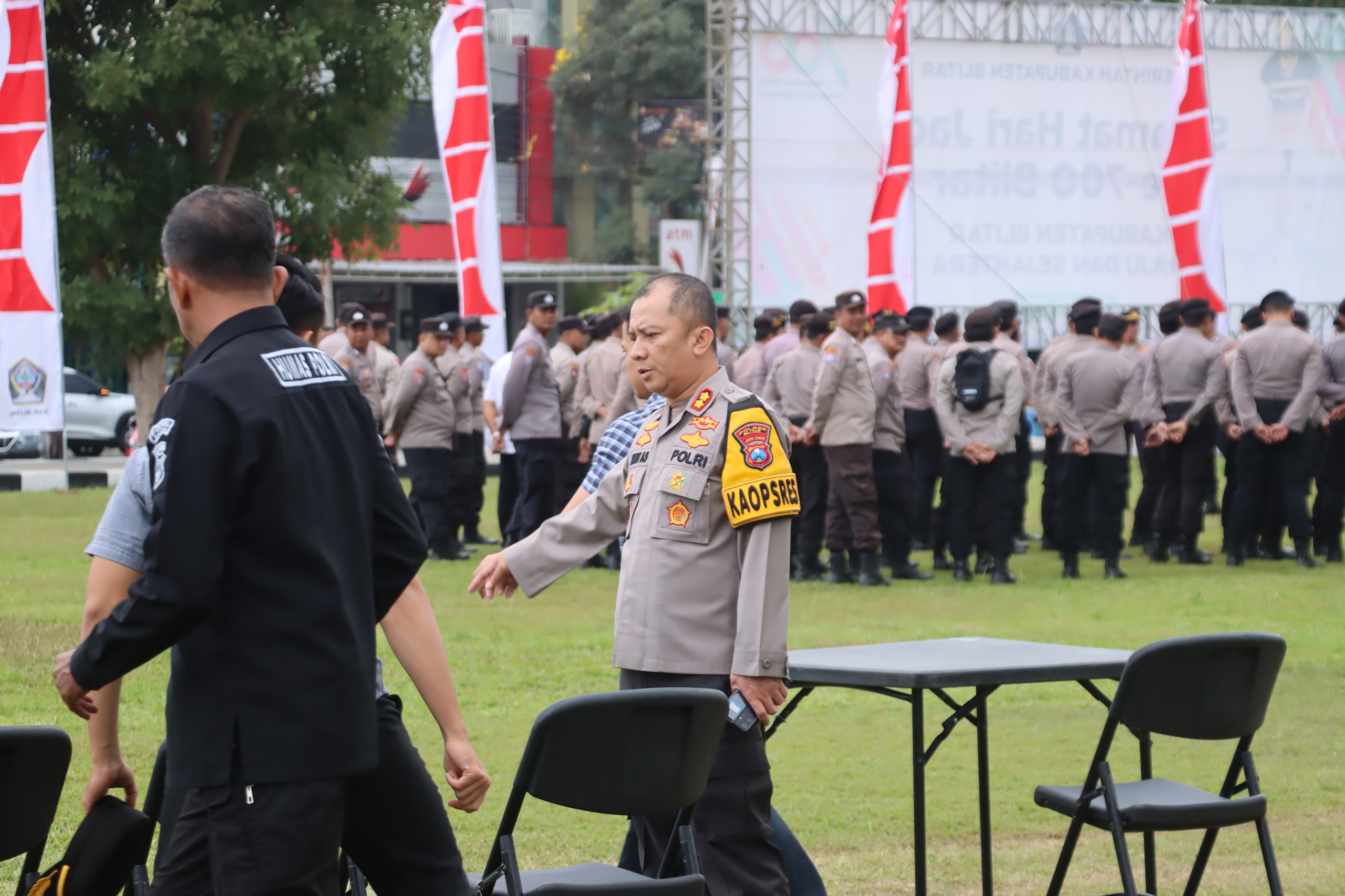 Operasi Mantap Praja Semeru 2024 Polres Blitar Optimalkan KRYD hingga Latihan Dalmas