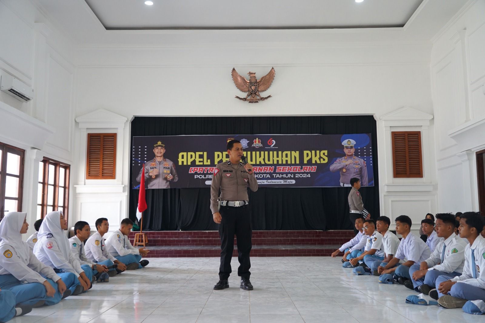 Polres Pasuruan Kota Kampanyekan Anti Perundungan di Sekolah