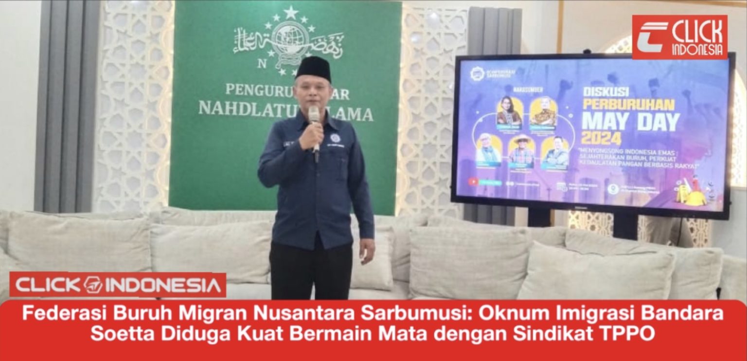 Federasi Buruh Migran Nusantara Sarbumusi: Oknum Imigrasi Bandara Soetta Diduga Kuat Bermain Mata dengan Sindikat TPPO